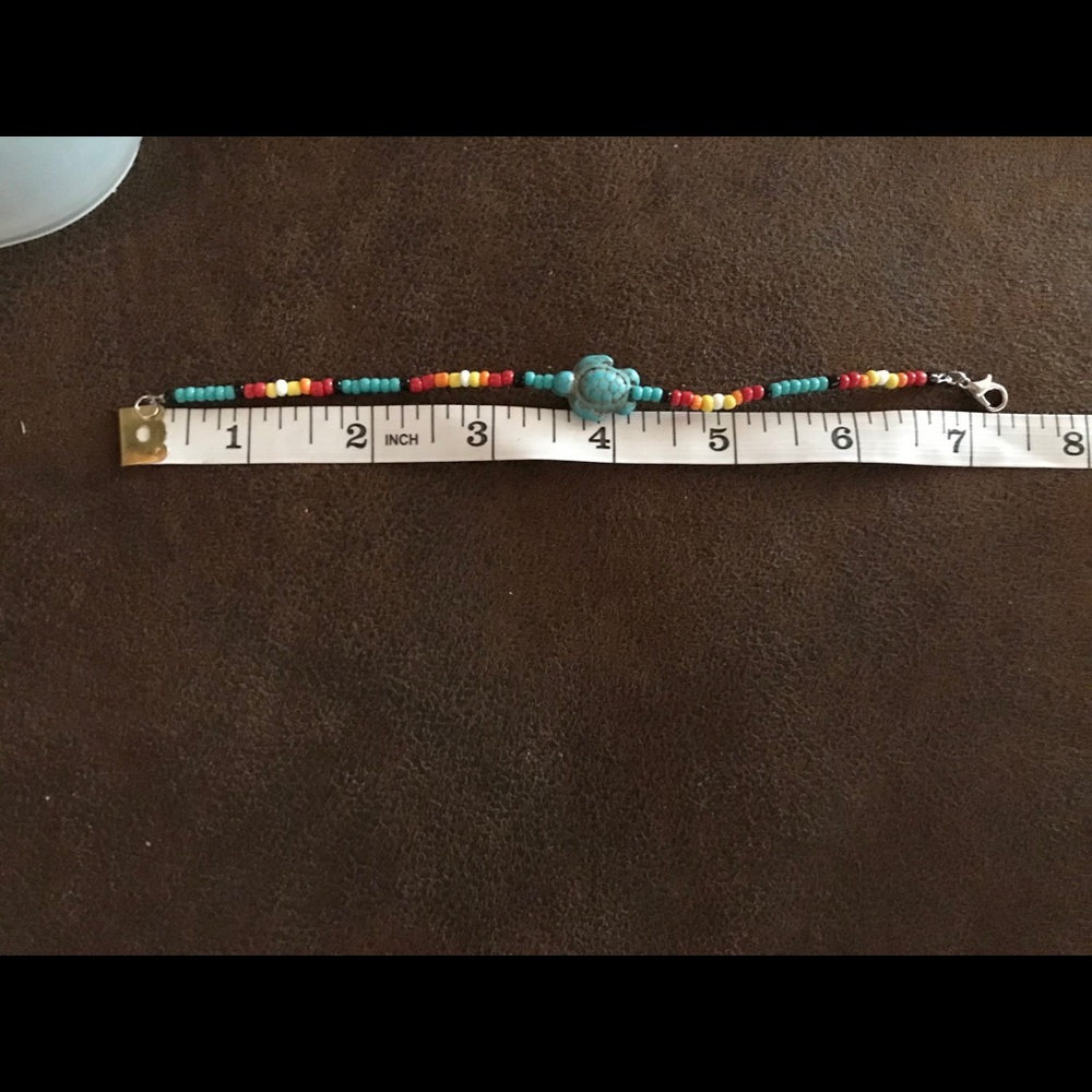 Native American turquoise turtle bracelet